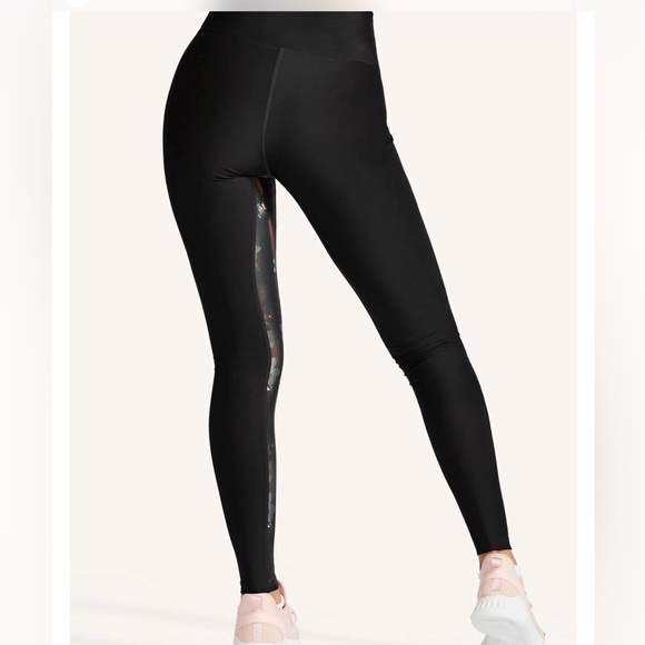 Peloton Show Up Floral Legging Black Size Large - Picture 6 of 8